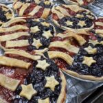 9" American Flag Pies